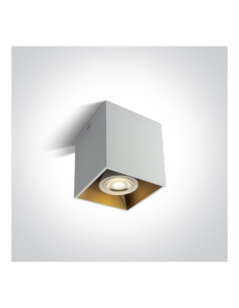 Ceiling luminaires for replaceable light source - One Light cube lamp loft style black Sinasos 12105TA/W - product kolory-swiatla.pl 1