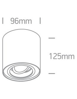 One Light Lampa sufitowa salon mieszkanie Nemea 12105Y/B - produkt 2