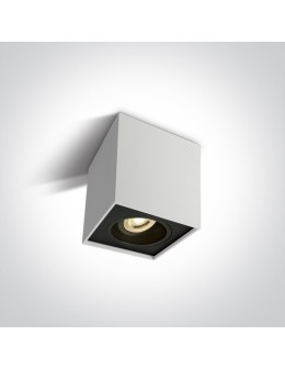One Light Karlowasi black cube ceiling lamp 12105YA/W