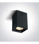 LED ceiling luminaires - One Light living room ceiling lamp black Nestorio 12106B/B/W - product 1