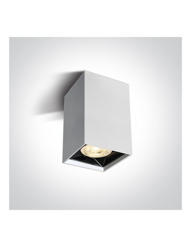 LED ceiling luminaires - One Light living room ceiling lamp white Nestorio 12106B/W/W. - product kolory-swiatla.pl 1