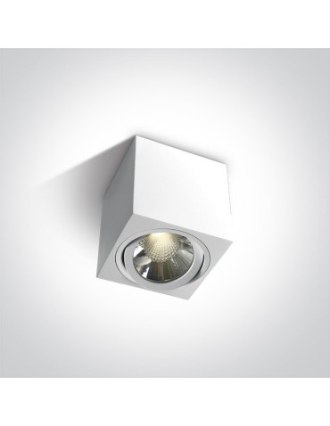 One Light LED ceiling lamp living room apartment Oropos 12106CA/W/W.