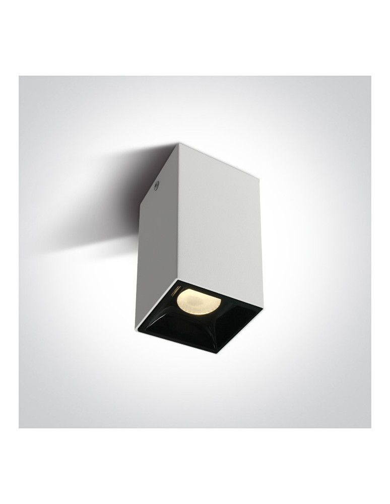 LED ceiling luminaires - One Light Paralia store ceiling lamp 12107B/W/W. - product kolory-swiatla.pl 1