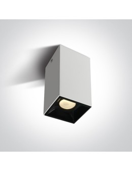 One Light Lampa sufitowa do sklepu Paralia 12107B/W/W