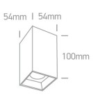 LED ceiling luminaires - One Light Paralia store ceiling lamp 12107B/W/W. - product 2