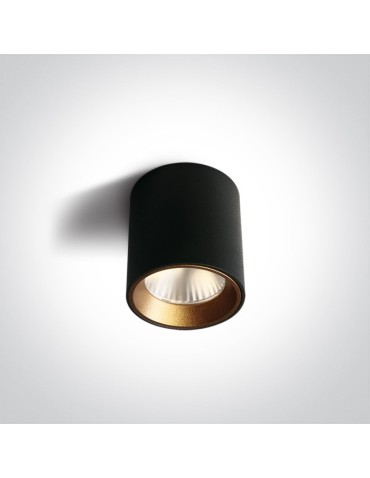 One Light LED ceiling lamp pleasant light Pitagorio 12107K/B/W