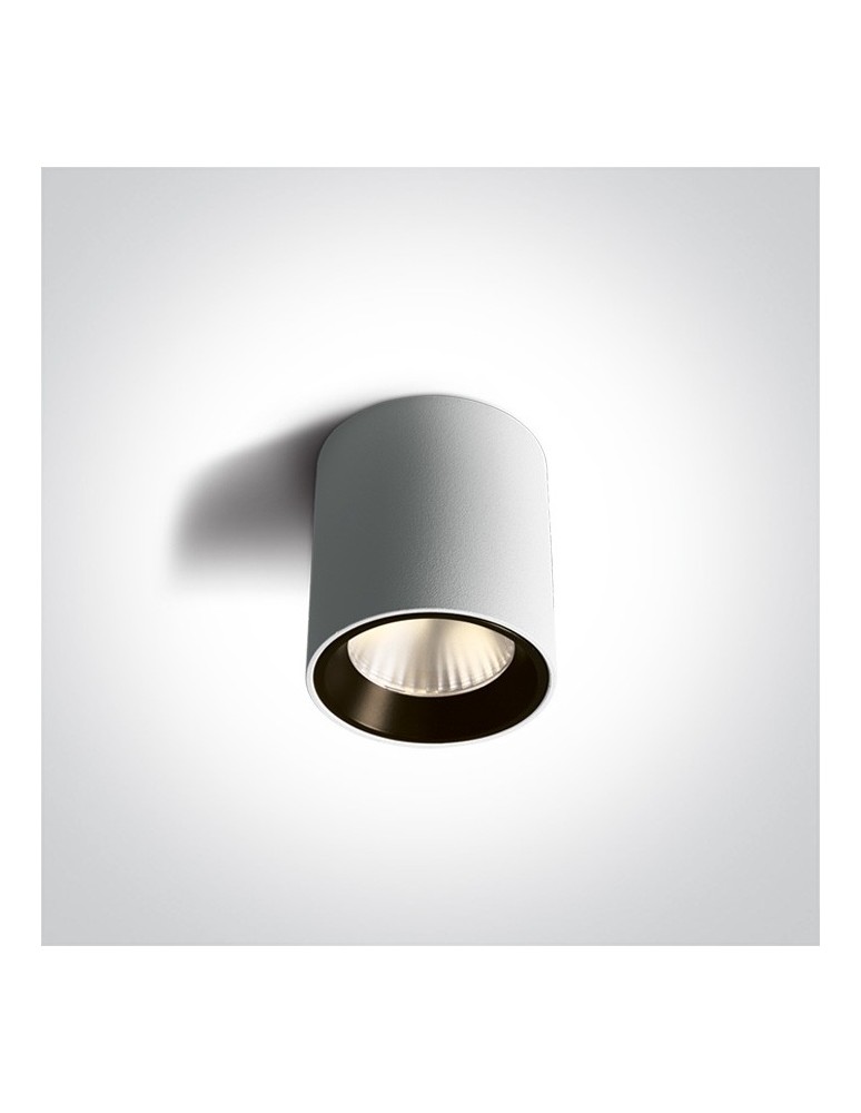 LED ceiling luminaires - One Light LED ceiling lamp pleasant light Pitagorio 12107K/W/W - product kolory-swiatla.pl 1