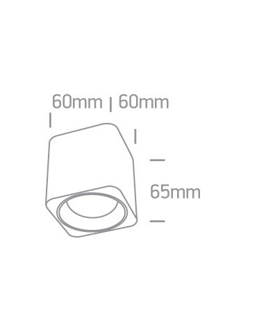 One Light Platamonas apartment ceiling lamp 12107KA/B/W. - product 2