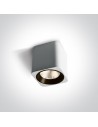 One Light Platamonas apartment ceiling lamp 12107KA/W/W.