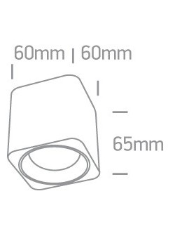 One Light Lampa sufitowa do mieszkania Platamonas 12107KA/W/W - produkt 2