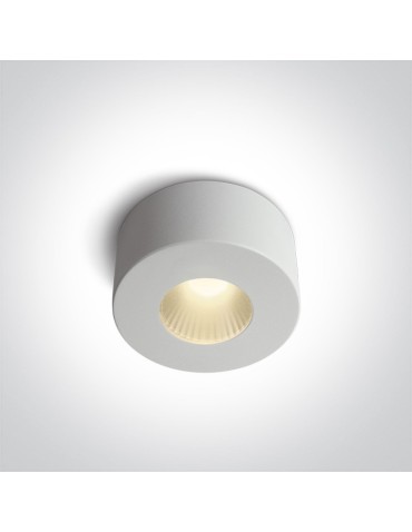 One Light Stylish LED ceiling lamp white Polijiros 12107/B/W
