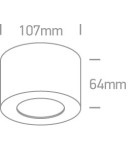 LED ceiling luminaires - One Light LED Hidden Light Tespies lamp 12108FD/W/W - product 3