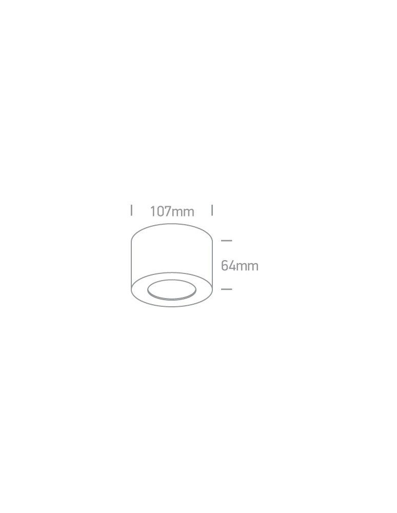 LED ceiling luminaires - One Light LED Hidden Light Tespies lamp 12108FD/W/W - product kolory-swiatla.pl 3