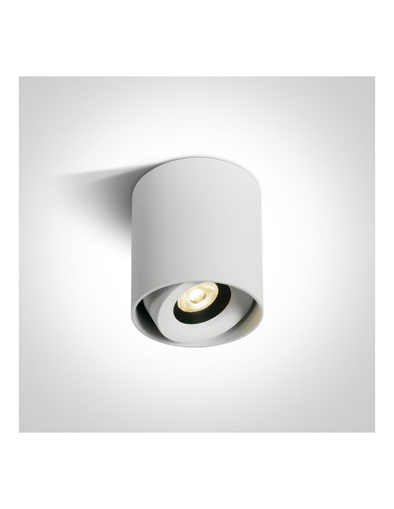 LED ceiling luminaires - One Light Pylos adjustable ceiling lamp 12108X/W/W - product kolory-swiatla.pl 1