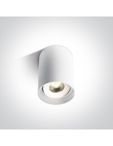 One Light Saronida modern LED ceiling lamp 12110D/W/W.