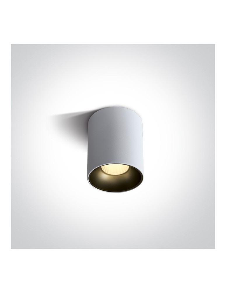 LED ceiling luminaires - One Light loft retro style ceiling lamp Trizin 12112Z/W/W - product kolory-swiatla.pl 1