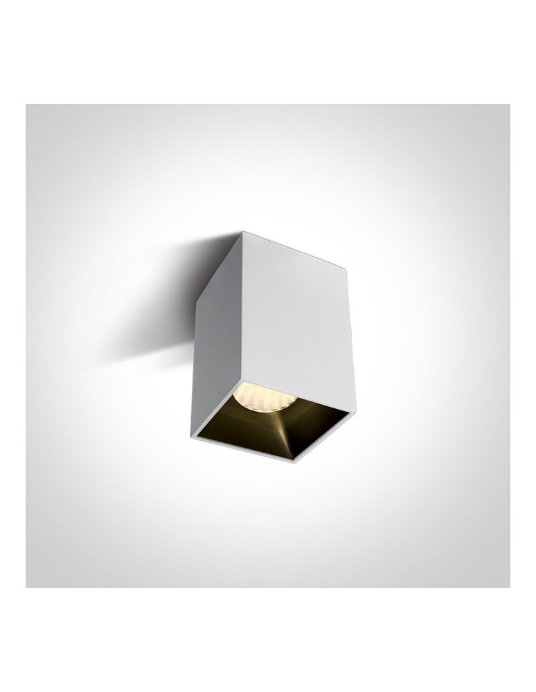 LED ceiling luminaires - One Light white loft style lamp Sofades 12112ZA/W/W - product kolory-swiatla.pl 1