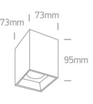 LED ceiling luminaires - One Light white loft style lamp Sofades 12112ZA/W/W - product 3