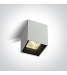 LED ceiling luminaires - One Light LED cube ceiling lamp Servia 2 12115HA/W/W - product 1