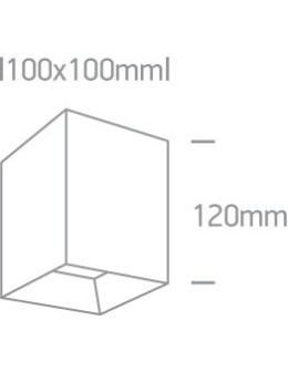 One Light LED cube ceiling lamp Servia 2 12115HA/W/W - product 2
