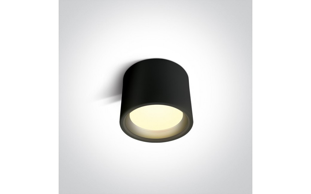 One Light Lampa sufitowa nowoczesny styl Tasos 12115L/B/W