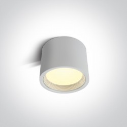 One Light Lampa sufitowa nowoczesny styl Tasos 12115L/W/W