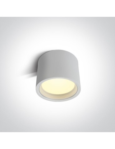 One Light ceiling lamp modern style Tasos 12115L/W/W.