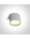 One Light ceiling lamp modern style Tasos 12115L/W/W.