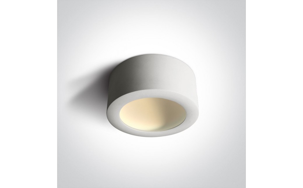 One Light Lampa sufitowa LED biała Tespies 2 12116FD/W/W