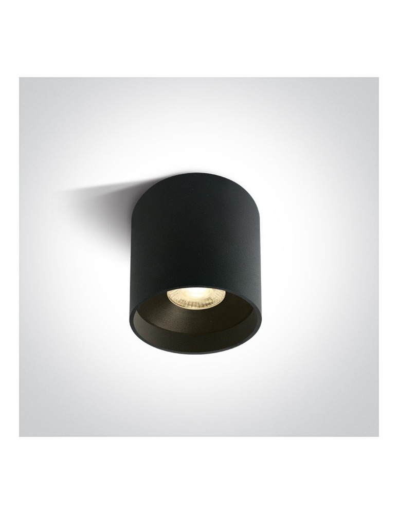 LED ceiling luminaires - One Light LED black tube lamp Karas 2 12122C/B/W - product kolory-swiatla.pl 1