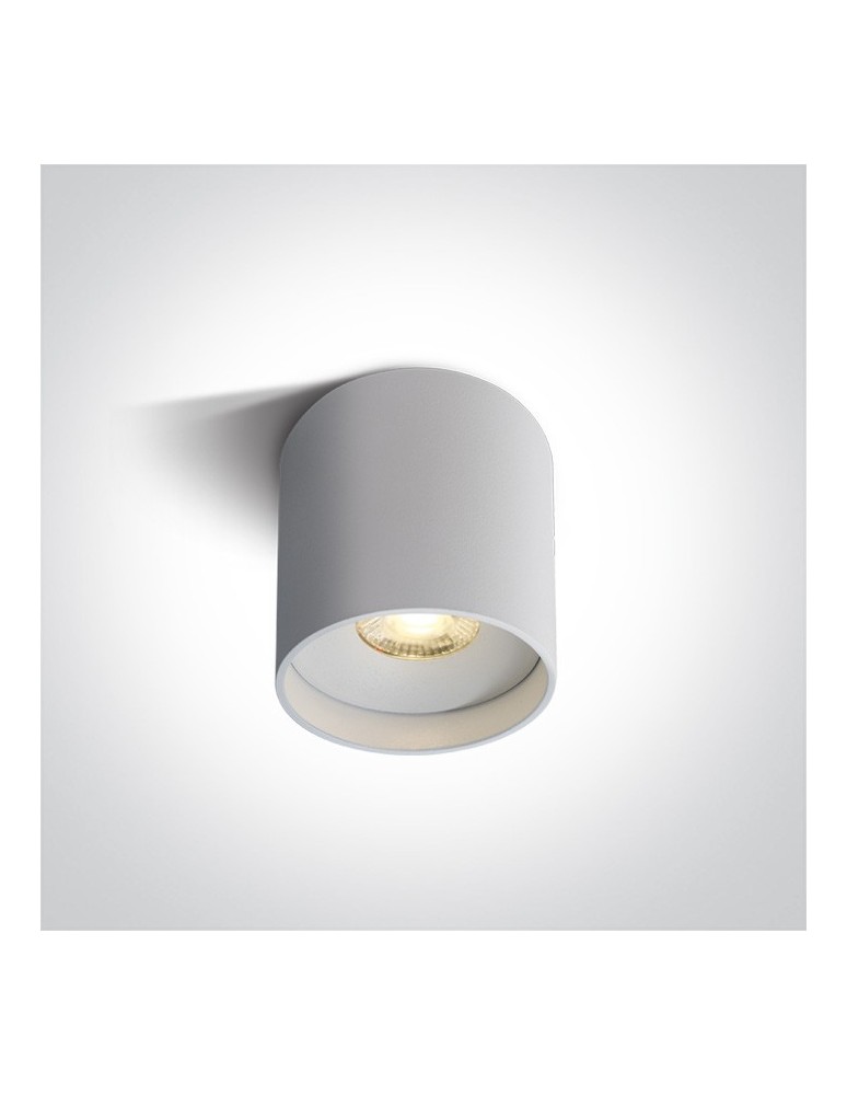 LED ceiling luminaires - One Light LED lamp black tube Karas 2 12122C/W/W - product kolory-swiatla.pl 1