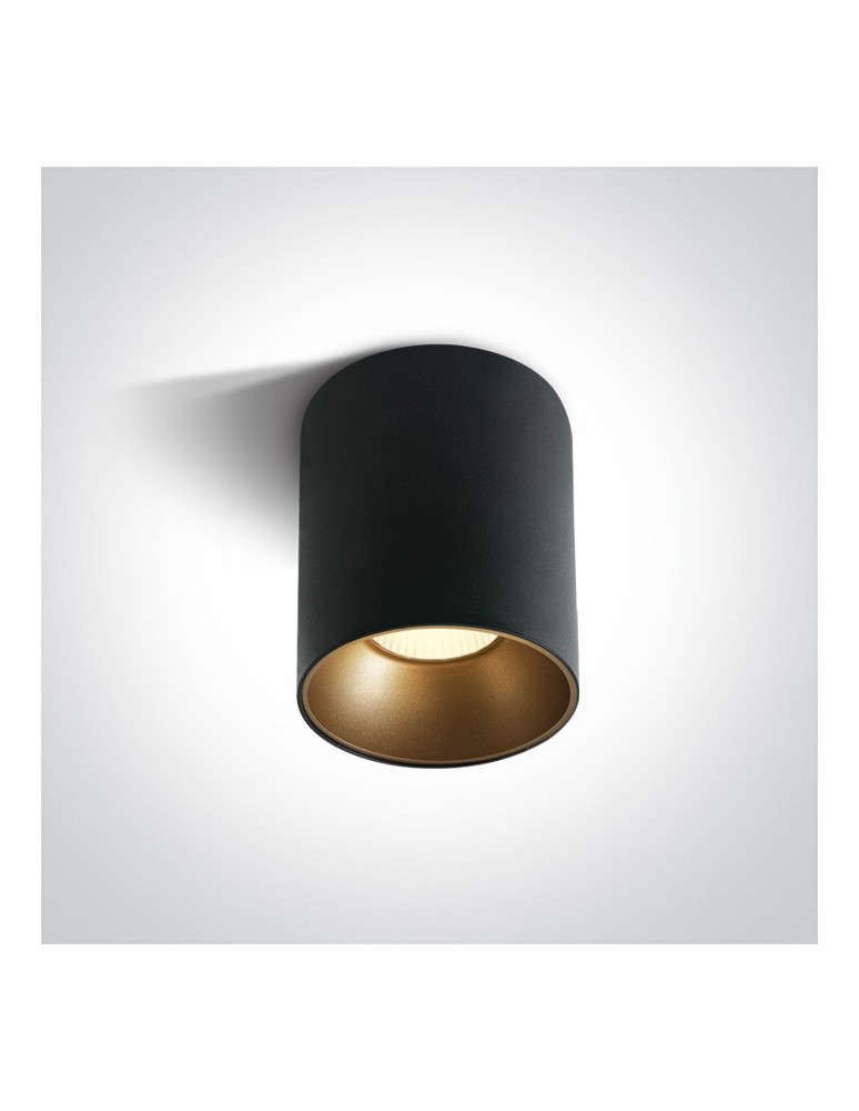 LED ceiling luminaires - One Light LED ceiling lamp black Trizin 3 12130Z/B/W - product kolory-swiatla.pl 1