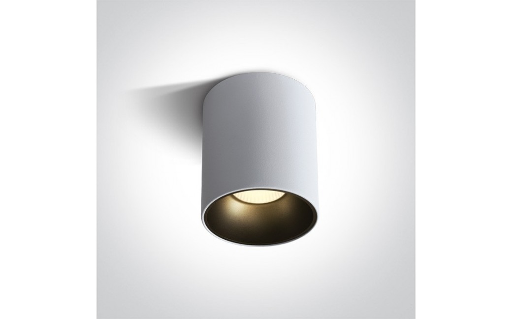 One Light Lampa sufitowa LED biała Trizin 3 12130Z/W/W