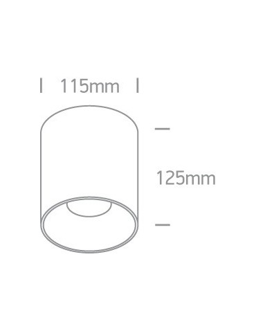 One Light LED ceiling lamp white Trizin 3 12130Z/W/W - product 2