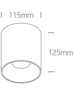One Light Lampa sufitowa LED biała Trizin 3 12130Z/W/W - produkt 2