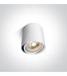 Ceiling luminaires for replaceable light source - One Light Mykonos white tube ceiling lamp 12142/W. - product 1