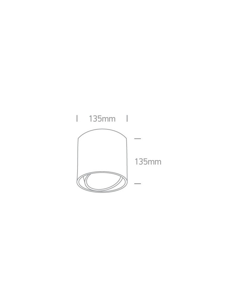 Ceiling luminaires for replaceable light source - One Light Mykonos white tube ceiling lamp 12142/W. - product kolory-swiatla.pl 3