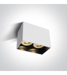 Ceiling luminaires for replaceable light source - One Light Double lamp black Nikomidia 2 12205NA/W - product 1