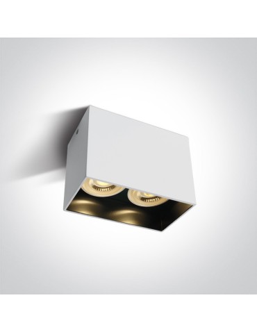 One Light Double lamp black Nikomidia 2 12205NA/W