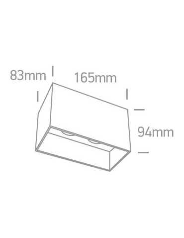 One Light Sinasos 2 double lamp 12205TA/W - product 2