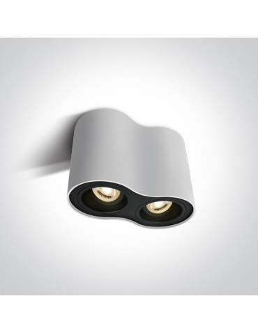 One Light Double lamp white Nemea 2 12205Y/W