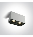 Ceiling luminaires for replaceable light source - One Light Double ceiling lamp Karlowasi 2 12205YA/W - product 1