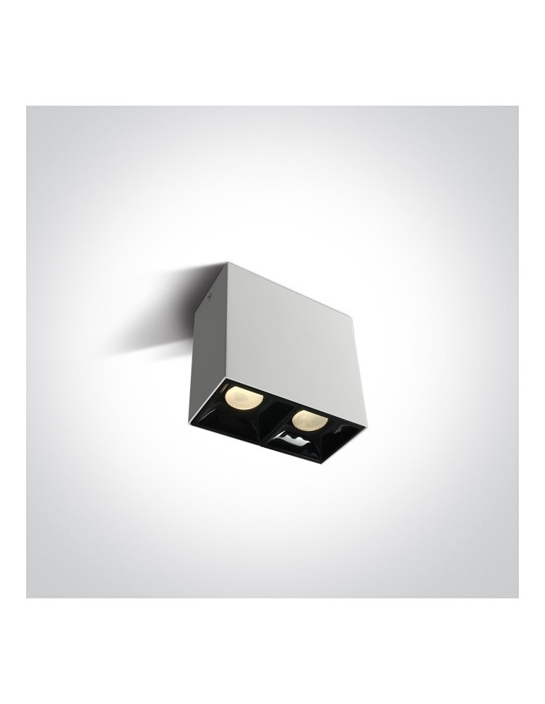 LED ceiling luminaires - One Light Paralia 2 gallery store lamp 12207B/W/W - product kolory-swiatla.pl 1