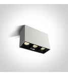 LED ceiling luminaires - One Light Paralia 3 box lamp 12307B/W/W - product 1