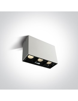 One Light Lampa pudełko Paralia 3 12307B/W/W