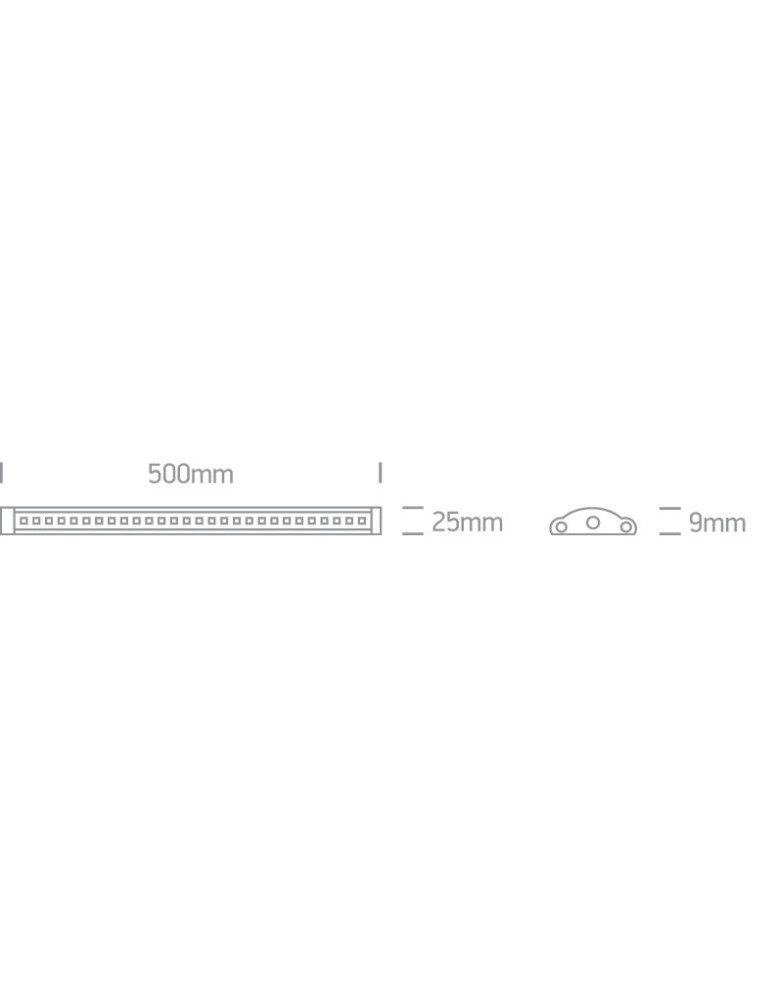 Lighting beams - One Light LED Profile 5W - product kolory-swiatla.pl 2