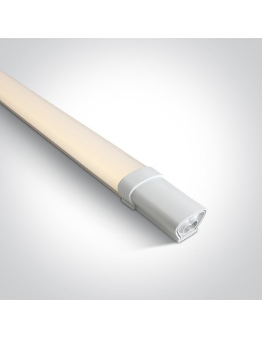 One Light LED industrial lamp 66.5cm Poros 38118LC/W IP65