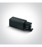 Accessories for 3 phase busbars - One Light Black power supply right 16A - product 1