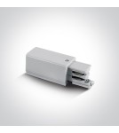 Accessories for 3 phase busbars - One Light White power supply right 16A - product 1