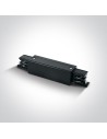 One Light Linear switch for square rails black 16A